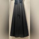 City Triangles VTG 90s Y2K  Black Strapless / Halter Convertible Black Maxi Dress Photo 14