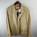 Polo  Ralph Lauren Khaki Mckenzie Twill Blazer Sports Jacket Size 6 Photo 2