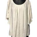 Christopher & Banks Christopher Banks Blouse Large Boho Lagenlook Oversized Lightweight Flowy Gauzy Photo 0