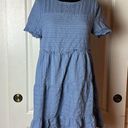 Cotton On  LIGHT BLUE BASIC CLASSIC TIERED SUN DRESS Photo 0