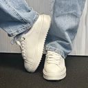 Soda White Vegan Leather Sneakers Photo 0