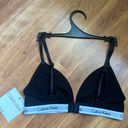 Calvin Klein Black Triangle Bra Photo 0