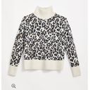 Loft Ann Taylor  Leopard Print Turtleneck Sweater Size Large Photo 8