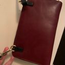 Tommy Hilfiger Never Used Maroon Leather Small Functional Purse Photo 9