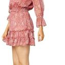 MISA Los Angeles  Washed Rose Pink Danae Floral Blouson Mini Dress Sz XS NWT Photo 6