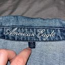 American Eagle Cropped Denim Jacket Photo 1