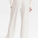 All In Motion  Women's Cream Waffle Knit Wide Leg Pants Sz: 4X NWT Photo 6