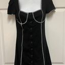 Dolls Kill Black Candid Encounters Mini Dress Photo 3