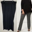 Lane Bryant  Classic Herringbone Black Trouser Pants Photo 1