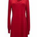 Karen Kane  Women's Red‎ Turtleneck Sweater Dress Size Small Photo 0