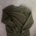 Nike Green Crew Neck Sweatshirt Photo 1