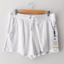 DKNY  Sport Women's White Towel Terry Cloth Drawstring Shorts Size M Photo 4