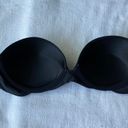 Maidenform Sweet Nothings Black Strapless Push-up Bra - 34B Photo 2