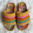 Farm Rio  Colorful Toucan Crotchet Anatomic Sandal Photo 5