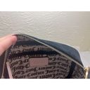 Juicy Couture  Y2K Liquorice Heritage Crossbody Black And Pink Velour Bag NWT Photo 4