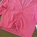 O'Neill o’neill leanne ruched tie crop long sleeve new nwt top Photo 4