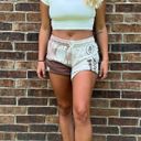 PacSun Pacific Sunwear Spliced Mini Sweat Shorts Size Medium Photo 3