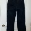 NYDJ  Black Denim Stretch Trouser Jeans Not Your Daughters Size 6 Petite Photo 1