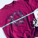 Northern Reflections Vintage  floral embroidery crewneck sweatshirt Photo 1