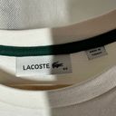 Lacoste  Women's Crew Neck Embroidered Lettering
Cotton T-shirt Size Large Photo 2