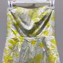 J.Crew  Strapless Yellow Floral Mini Dress  Photo 4