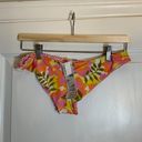 Billabong  Womens Bikini Bottoms NWT Size Medium 10 Multi Color Floral Reversable Photo 3