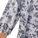 Hill House  the Simone Dress lilac Tonal Floral Long Sleeve Maxi XS NWT Photo 5