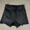 American Eagle High Waisted  Dad Short, Black Photo 0