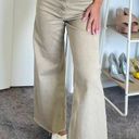 ZARA  High Waist Marine Straight Jeans in Tan Photo 0