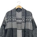 Liverpool NWT  Long Sleeve Open Front Cardigan Black & White Knit Size Small NEW Photo 4