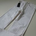 Rag and Bone NWT  Maya in Worn Vintage White High Rise Ankle Straight Jeans 31 Photo 2