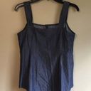 Krass&co NWT G.H. Bass &  small jean top Photo 1