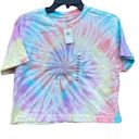 Rip Curl  Tie Dye crop t-shirt size XS WSL Finals Trestles, CA NEW Photo 0