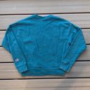 Champion Vintage X-Small  Reverse Weave Crewneck Sweater Turquoise/ Aquamarine Photo 6