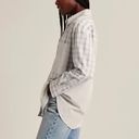 Abercrombie & Fitch Oversized Button Up Photo 4