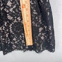 The Loft  Dress Womens 10 Black Lace Overlay Sleeveless Above Knee Dressy Formal Photo 5