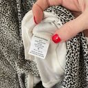 Sienna Sky Summer Dress Spag Strap Dalmatian Print Lined V-Neck Black/Cream S Photo 6