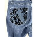 Lee  Women's Size 10 Short Slender Secret Flare Embossed Back Pocket Jeans Photo 3