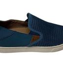Olukai  Women's Pehuea Heu Blue Lava Rock Mesh Comfort Slip On Shoes Size 6.5 Photo 0