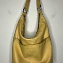 Krass&co American Leather . yellow leather hobo bag shoulder purse Photo 0