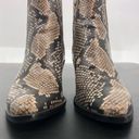 Treasure & Bond  Natalie Wedge Ankle Booties Boots Snakeskin Photo 7