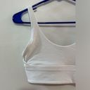 Lululemon Pre-Owned Size 6  White Sports Bra Photo 1