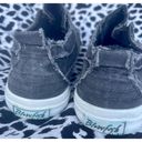 blowfish Womens   Malibu Sneakers Size 9.5 Gray Distressed Slip On Comfort Photo 3