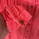 Pilcro and the Letterpress Coral Mila Blouse Photo 4