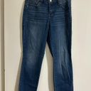 Crown & Ivy NWOT  Straight Leg Jeans with Design on bottom size 4 Photo 1