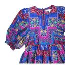 Hunter Bell NWT  Palmer Maxi in Talavera Patchwork Cotton Sateen Dress M Photo 1