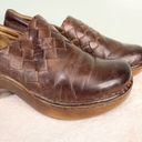 Ariat  Women's Brown Leather Slip On Ashbourne Clog Shoes Size 11B Photo 11