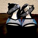 Juicy Couture size 7 chunky monogram  block heel , black y2k Vintage, comfort Photo 2