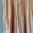 Faherty  Isha Dress in Sepia Neutral Stripe Photo 2