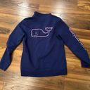 Vineyard Vines women Purple Shep Shirt Quarter Full Zip Pullover Ladies Size XS Photo 2